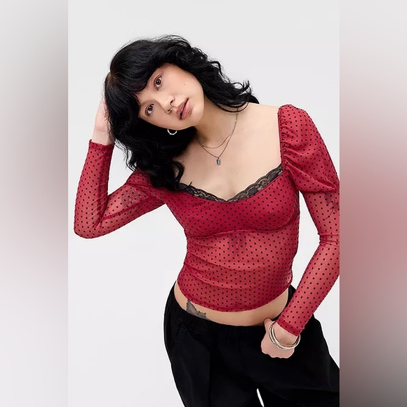 Kimchi Blue Tops - Kimchi Blue In The Dark Long Sleeve Top